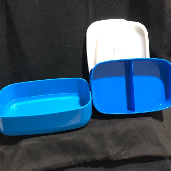 BENTGO 6 PC LUNCH CONTAINER, INCLUDES FORK AND KNIFE, MISSING THE SPOON - Picture 4 of 8